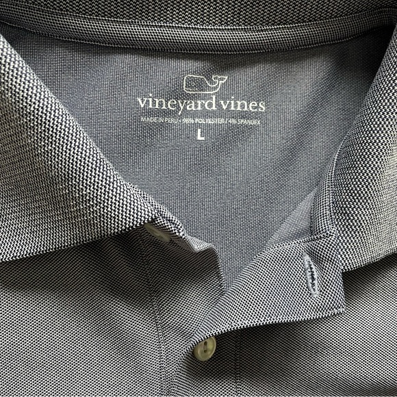 VINEYARD VINES MENS LONG SLEEVE POLO SIZE LARGE PREPPY CLASSIC COUNTRY CLUB - Picture 4 of 8
